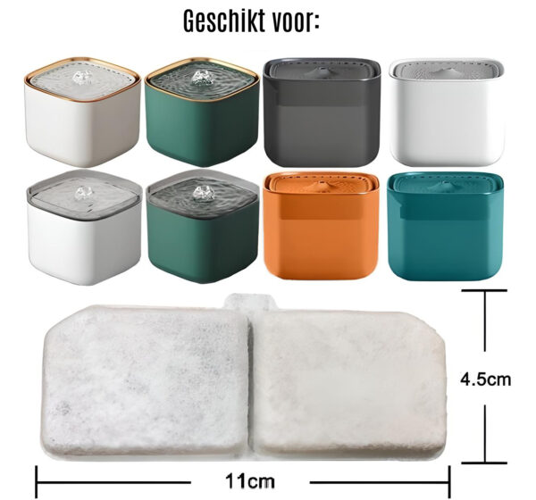 Filters 4 Filters set 5 stuks