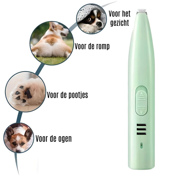 Tondeuse Groen met Logo Details Tondeuse Groen