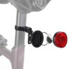 Rood Reflecterende Achterlamp + Tag Geschikt voor Android
