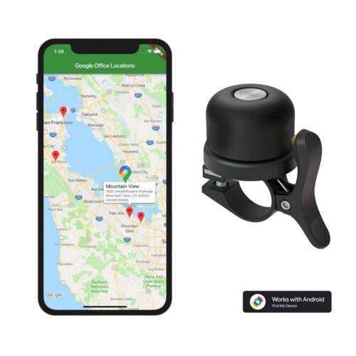 AirBell Pro Zwart + Tag Geschikt voor Android