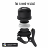AirBell Pro Zwart + Tag Geschikt voor Android