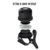 AirBell Pro Zwart + Tag Geschikt voor Apple