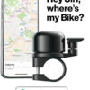 AirBell Pro Zwart + Tag Geschikt voor Apple