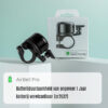 AirBell Pro Zwart + Tag Geschikt voor Apple