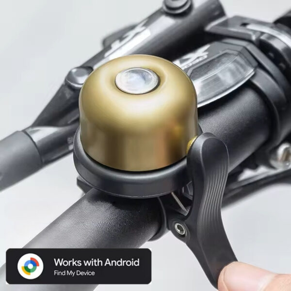AirBell Pro Goud + Tag Geschikt voor Android