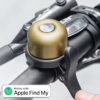 Airbell Pro Goud 2 Apple Fietsbel Pro Goud + Tag Geschikt voor Apple