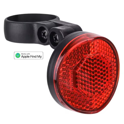 Rood Reflecterende Achterlamp + Tag Geschikt voor Apple