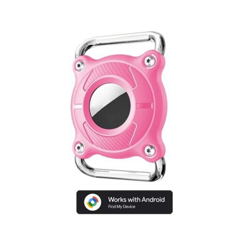 Taghouder voor Halsband of Tas geschikt voor Android Roze