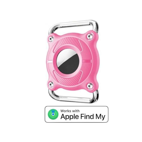 Taghouder voor Halsband of Tas geschikt voor Apple Roze