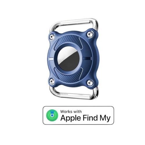 Taghouder voor Halsband of Tas geschikt voor Apple Blauw