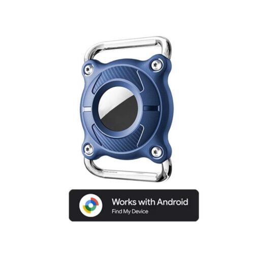 Taghouder voor Halsband of Tas geschikt voor Android Blauw