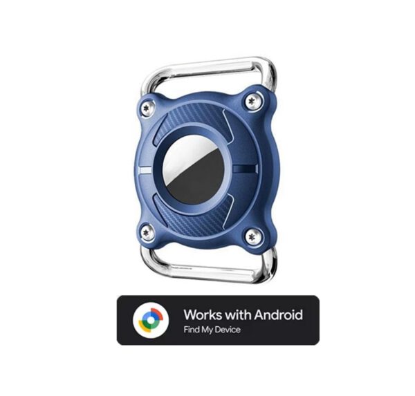 Taghouder voor Halsband of Tas geschikt voor Android Blauw