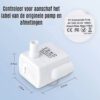 Drinkfontein Pomp met USB stekker