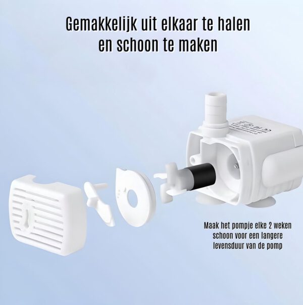 Drinkfontein Pomp met USB stekker