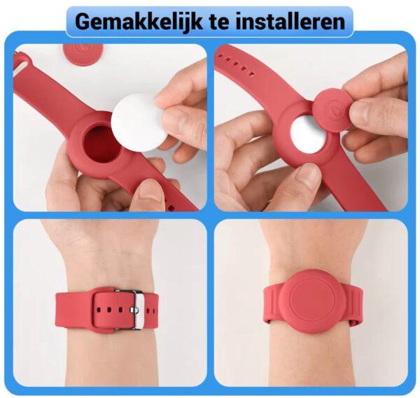 Horlogebandje geschikt voor Android Zwart