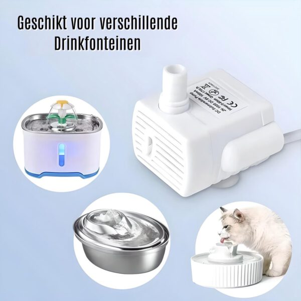 Drinkfontein Pomp met USB stekker
