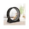 Loopwiel Hout Zwart XL
