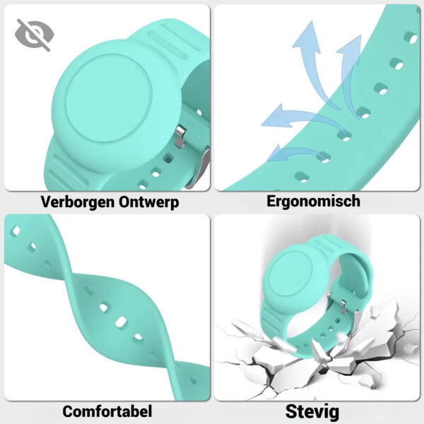 Horlogebandje geschikt voor Android Donker Blauw
