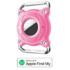 Taghouder voor Halsband Roze Apple Taghouder voor Halsband of Tas Roze Geschikt voor Apple Find My
