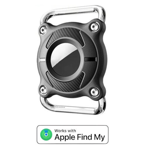 Taghouder voor Halsband Zwart Apple Taghouder voor Halsband of Tas Zwart Geschikt voor Apple Find My