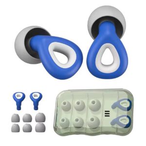 Oordopjes tegen geluidsoverlast of snurkers Blauw