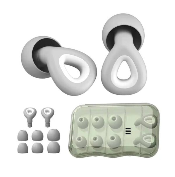 1151x1200 Oordopjes tegen geluidsoverlast of snurkers Wit