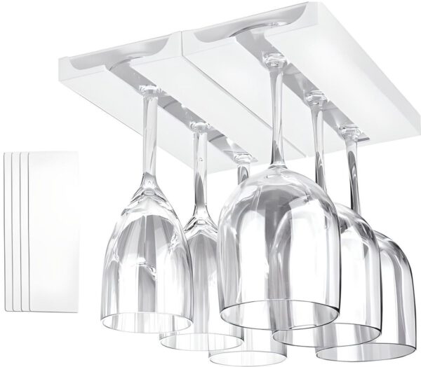 1200x1047 Wijnglazenhouder Wit