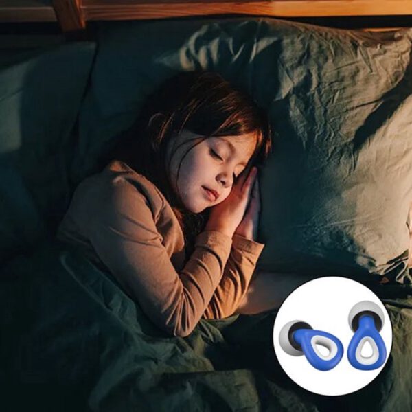 1200x1200213 Oordopjes tegen geluidsoverlast of snurkers Blauw