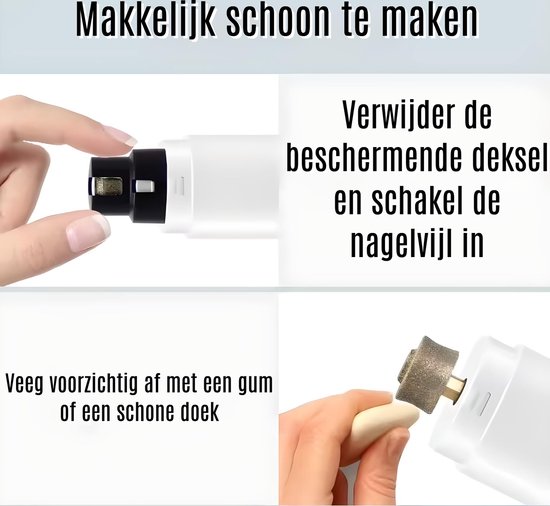 550x506 Elektrische Nagelvijl Roze