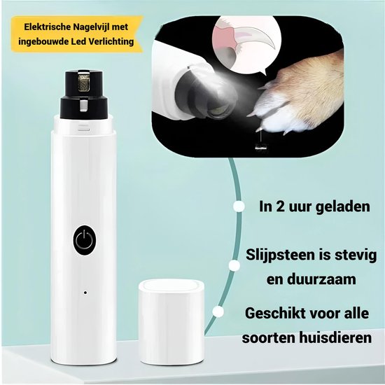 550x55065 Elektrische Nagelvijl Roze