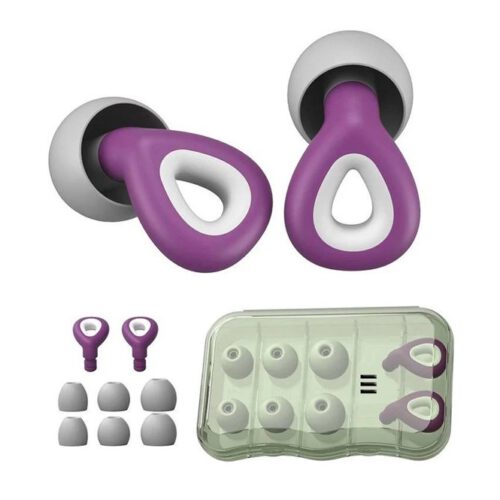 550x587 Oordopjes tegen geluidsoverlast of snurkers Paars