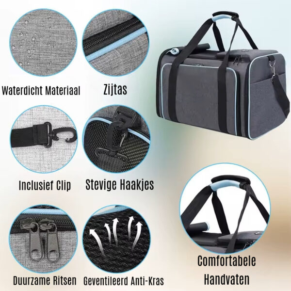 Draagtas Hond/Kat Uitklapbaar